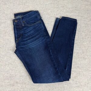 Hollister Men's Classic Blue Button Fly Jeans - Size 28/30
